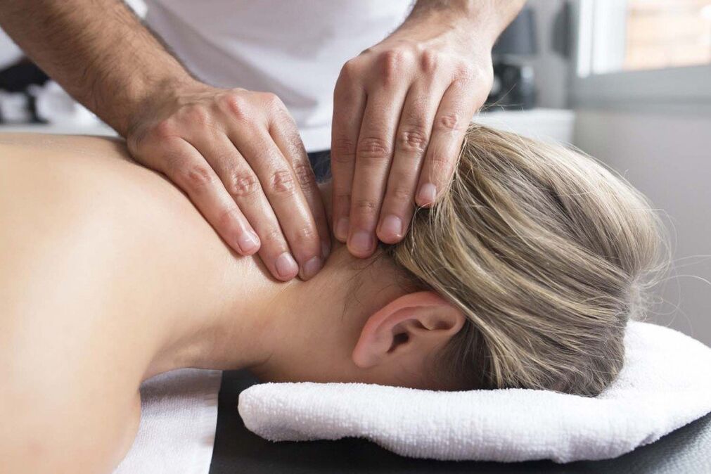 Massage für Osteochondrose