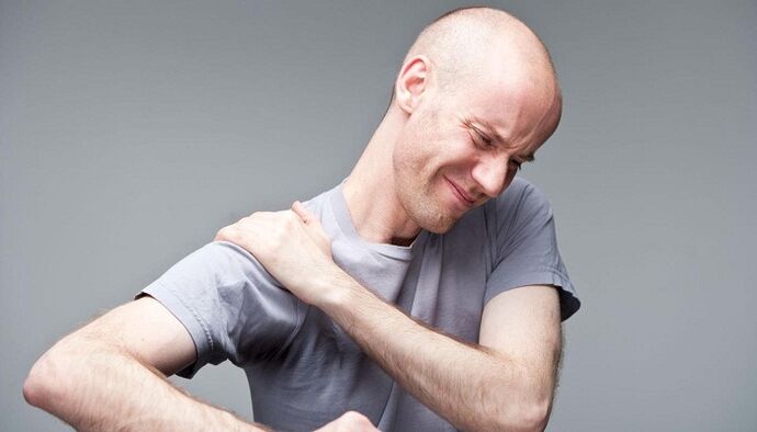 Schmerzen in den Schultern mit Osteochondrose